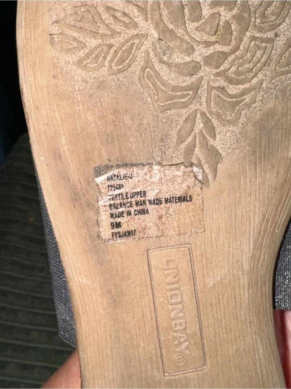 UNIONBAY easy slip